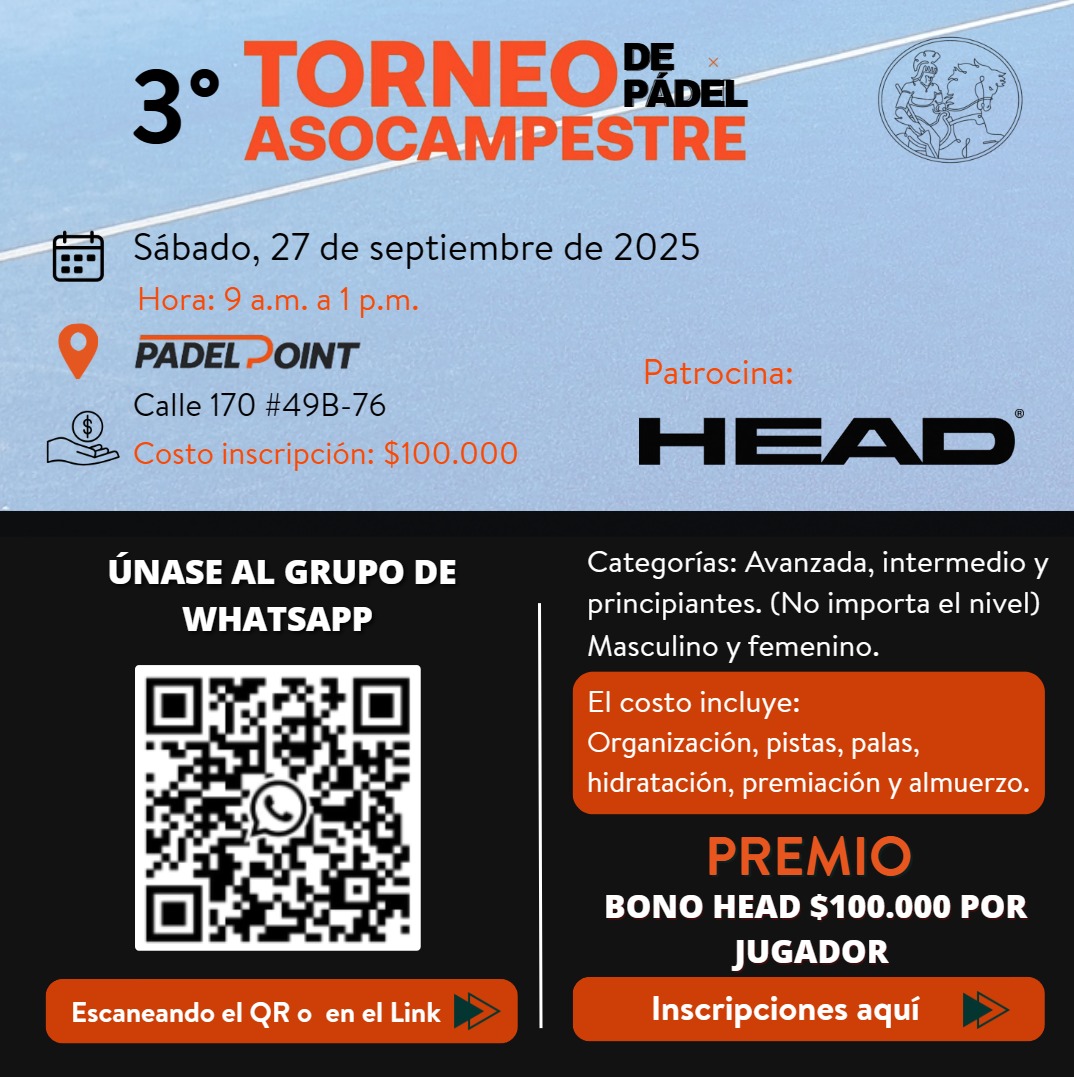 3° Torneo de Pádel Asocampestre